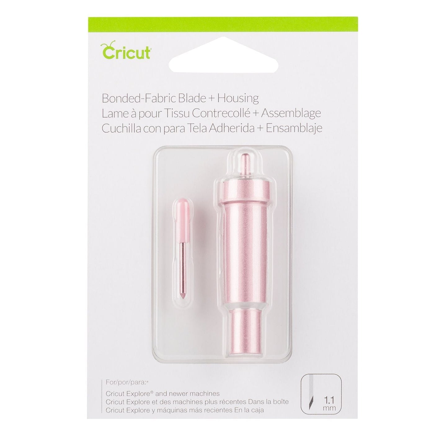 Cricut - Lame pour Tissu Enduit + Base