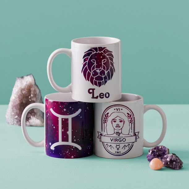 Cricut - Mug en céramique - blanc - 15 oz / 425 ml (lot 6 Mugs)