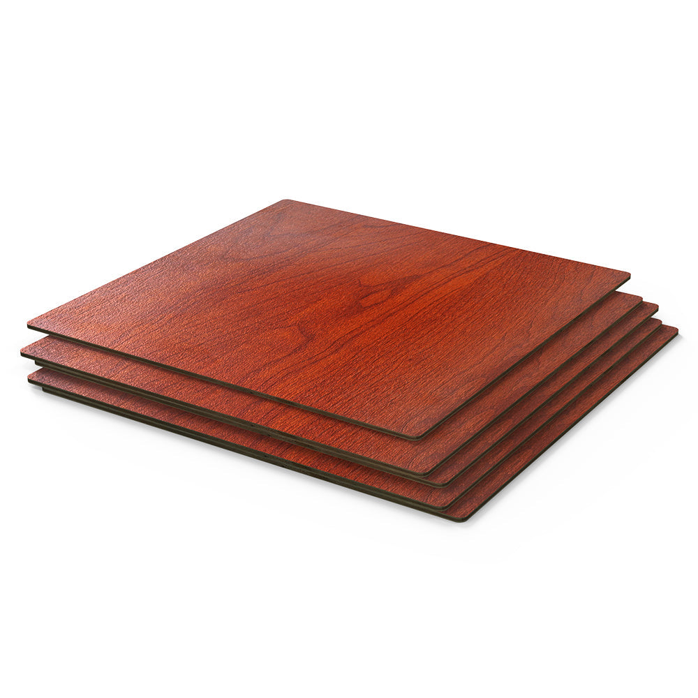 Creality - 10 Plaques de Contreplaqué Mélaminé Palissandre (Rosewood Plywood Sheets) - 20 x 20 cm - 3 mm