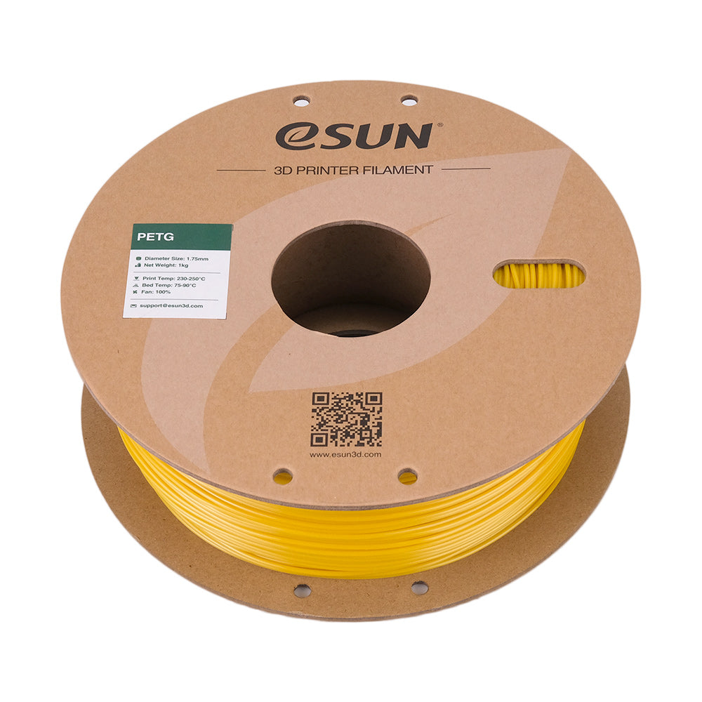 Bobine de PETG eSun Solid Gold - 1kg - Spool couchée