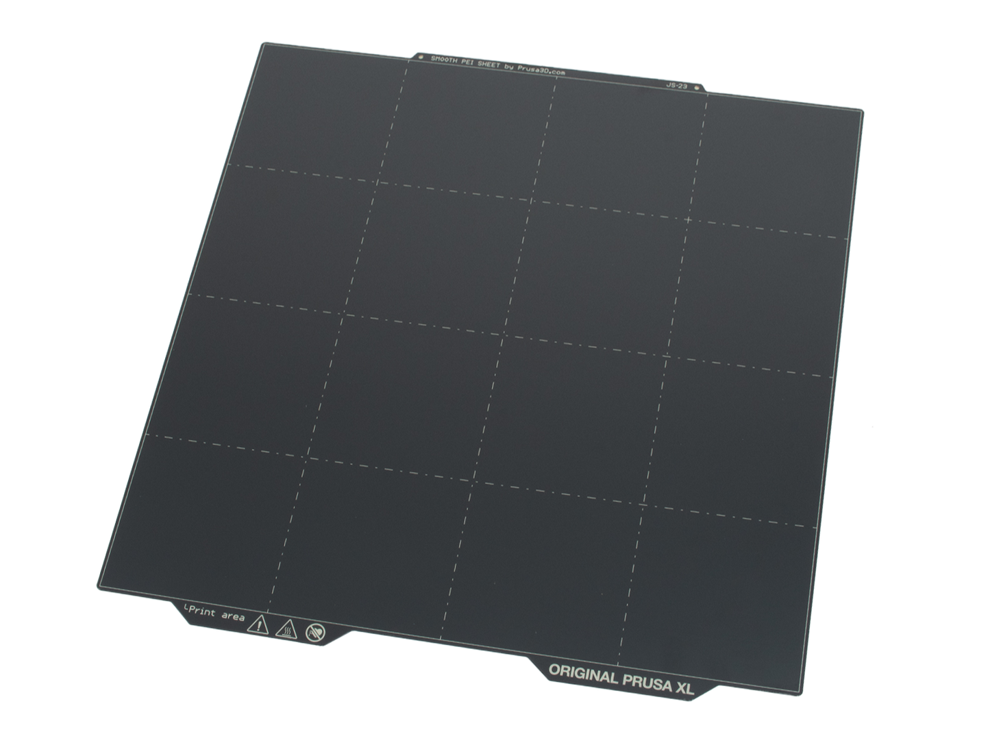 Prusa - Original plateau en acier lisse PEI pour la XL