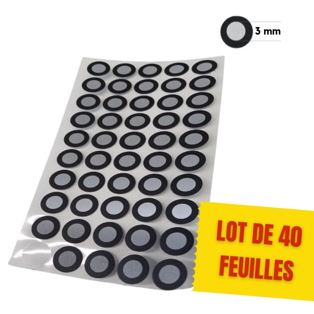 Creality - Série Raptor/Otter - Marqueurs (Markers) - 3 mm - 40 feuilles