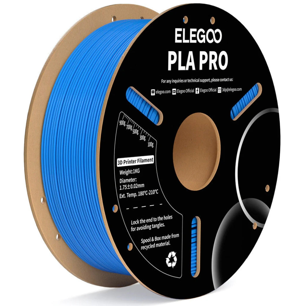 Elegoo - PLA Pro - Bleu Clair (Light Blue) - 1,75 mm - 1 kg