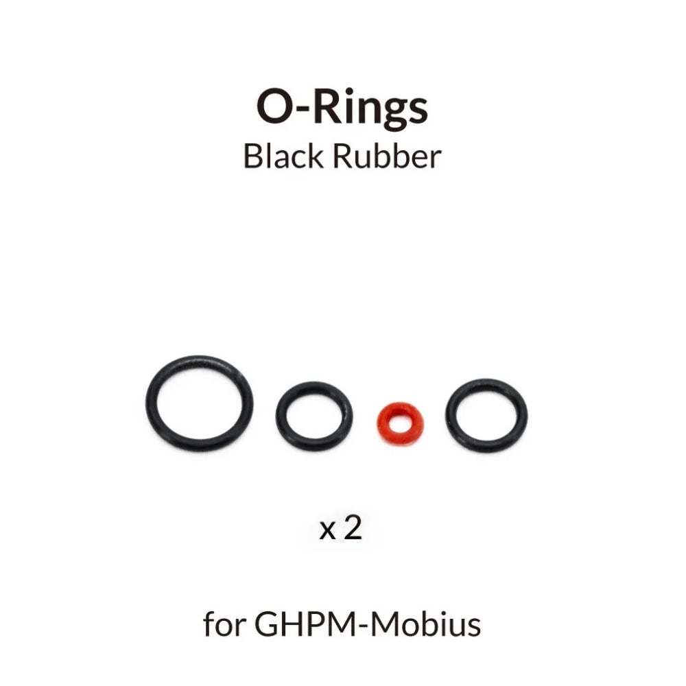 Gaahleri - GHPM-Mobius - Joints Toriques Noirs (Black O-Rings)