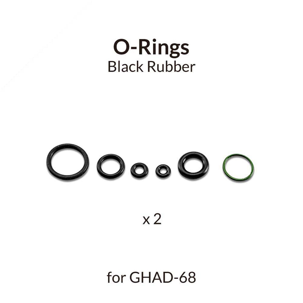 Gaahleri - Advanced Series - Joints Toriques Noirs (Black O-Rings) - 2 pcs