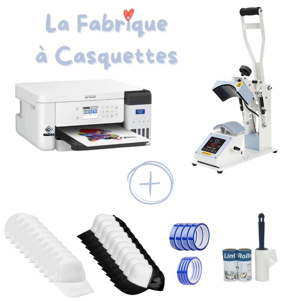 La fabrique à casquettes Epson et Craft Express