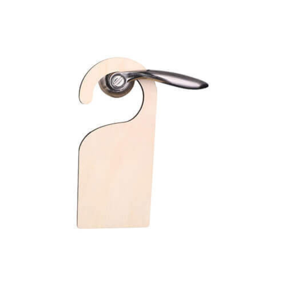 MissKraft - Sublimation - Panneau de Porte d'Hôtel en Contreplaqué - 10 x 23 cm