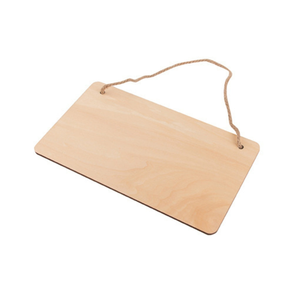 MissKraft - Sublimation - Pendentif en Contreplaqué - 26 x 14,5 cm