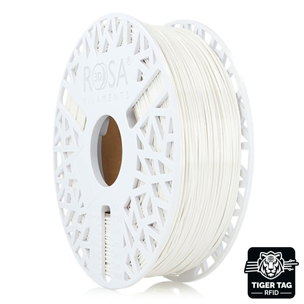 Rosa3D - TPU ROSA-Flex 96A - Blanc (White) - 1,75 mm - 1 kg avec RFID TigerTag