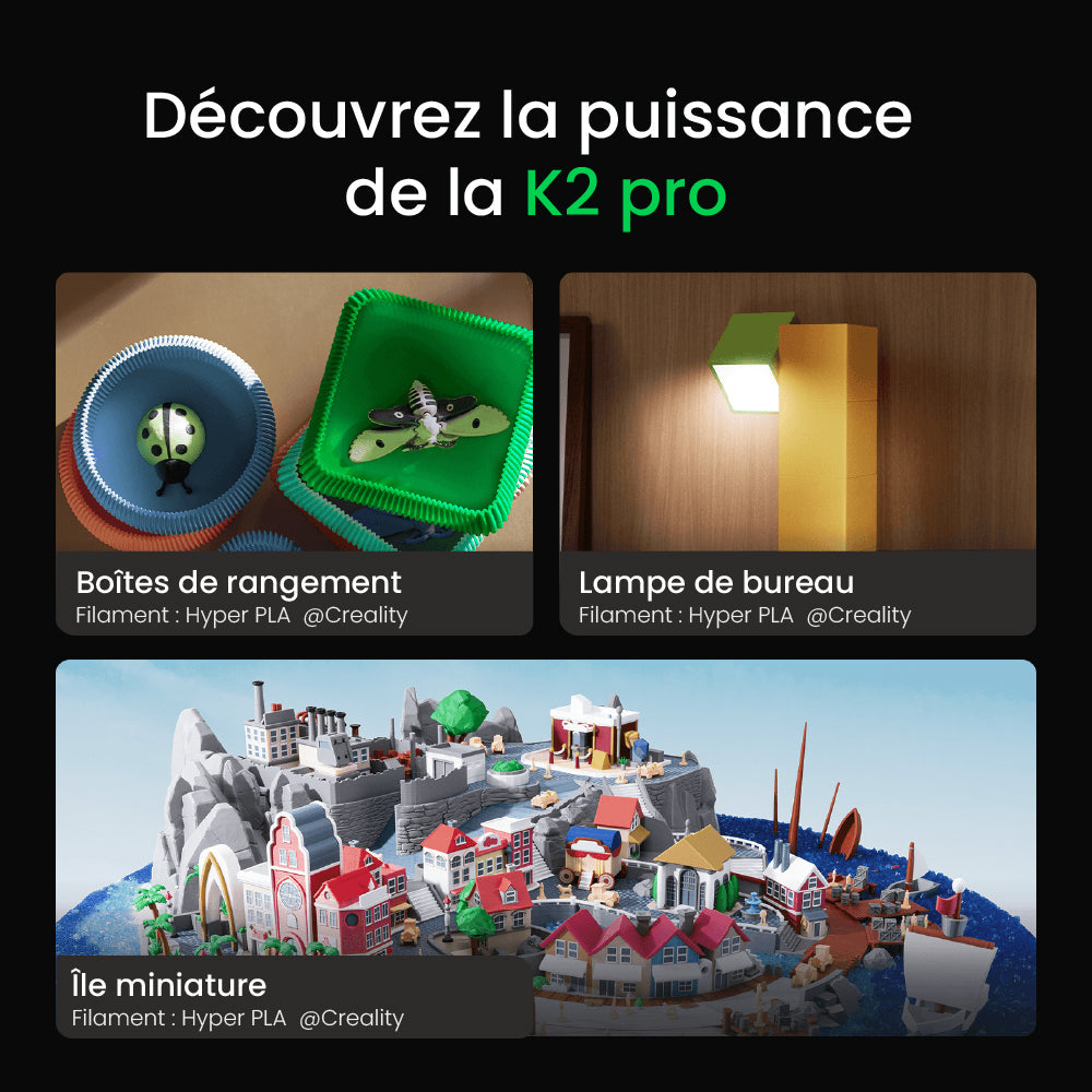 Pack Starter - Creality K2 Pro Combo
