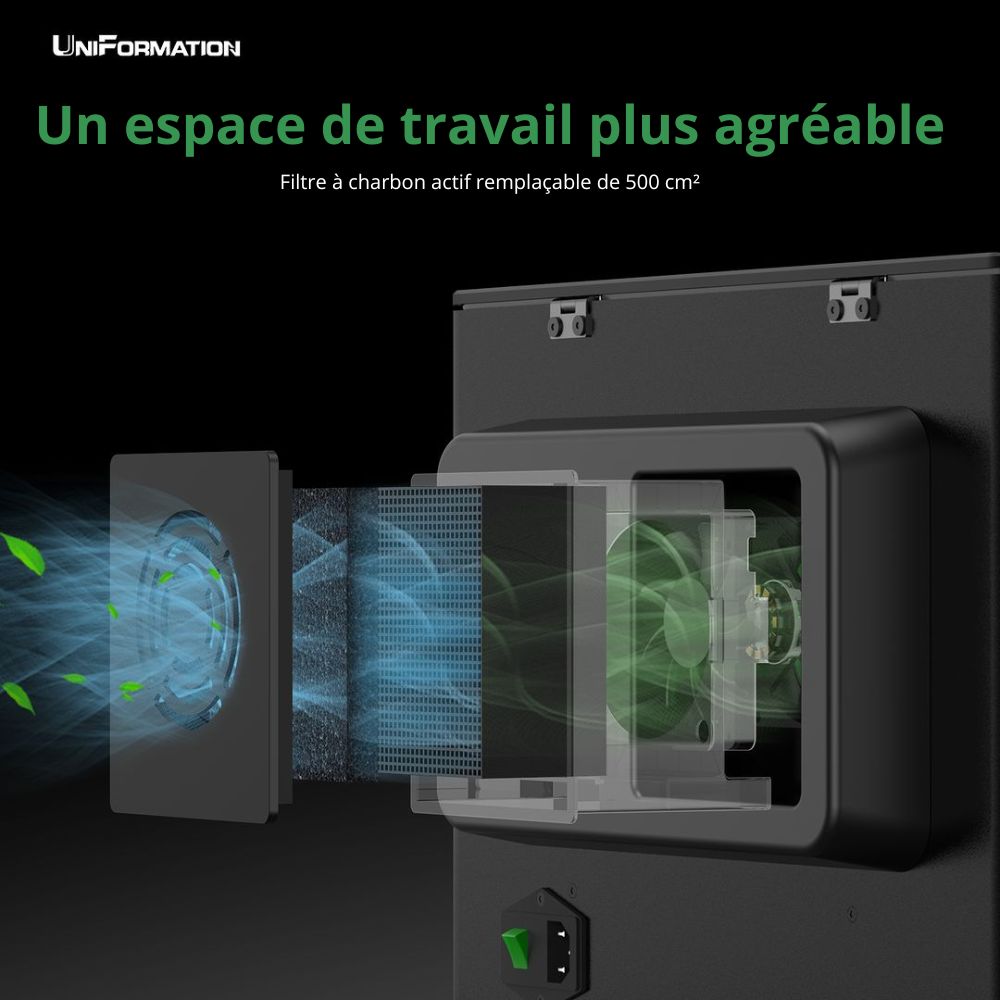 Uniformation - Cure3 ultra - Chambre UV