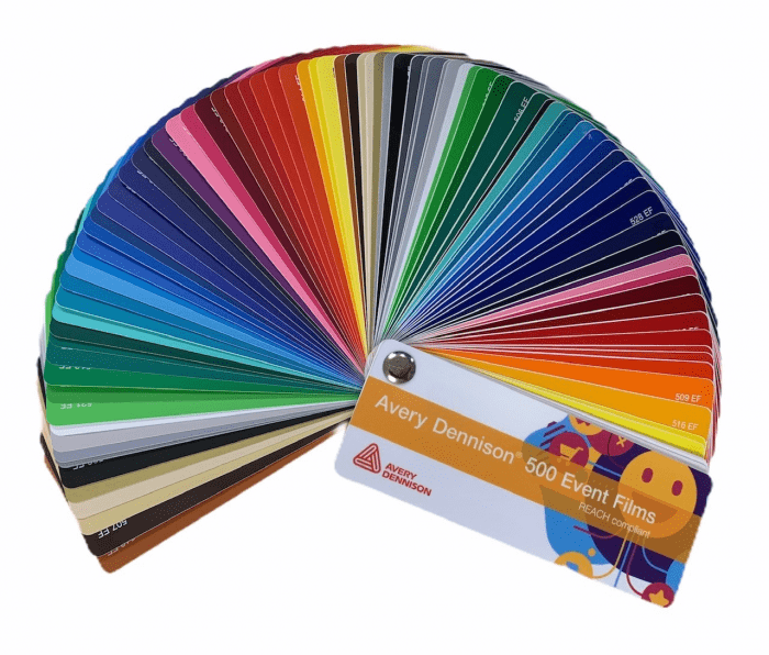 Avery 500 - Vinyle - Nuancier