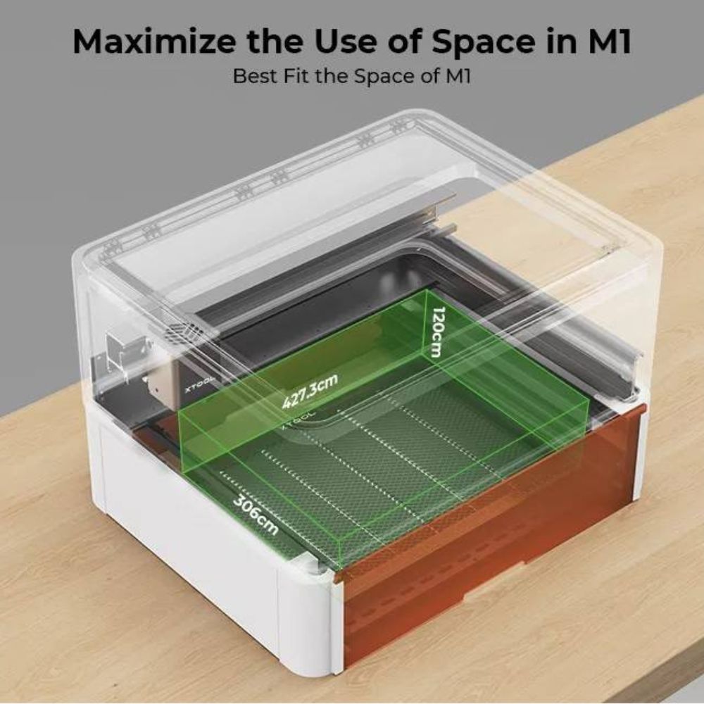 xTool - M1 - Riser Base (Réhausseur en Nid d'Abeille)