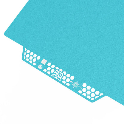 BIQU - Plateau d'impression CryoGrip Pro pour bambu lab A1 Mini - Bleu glacé lisse (Glacier Fine Textures) - 184 x 184 mm