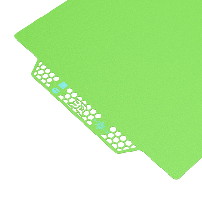 BIQU - Plateau CryoGrip Pro - Bambu Lab X1/X2/P1/P2/A1 - Vert glacé fin - (Glacier Fine Textures)