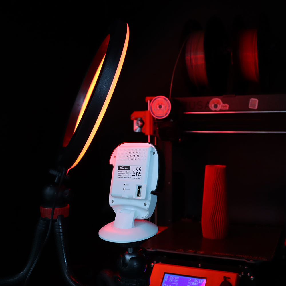 Anneau lumineux LED RVB