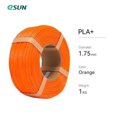 eSun - PLA+ - Orange - 1,75 mm - 1 kg Refill avec RFID TigerTag