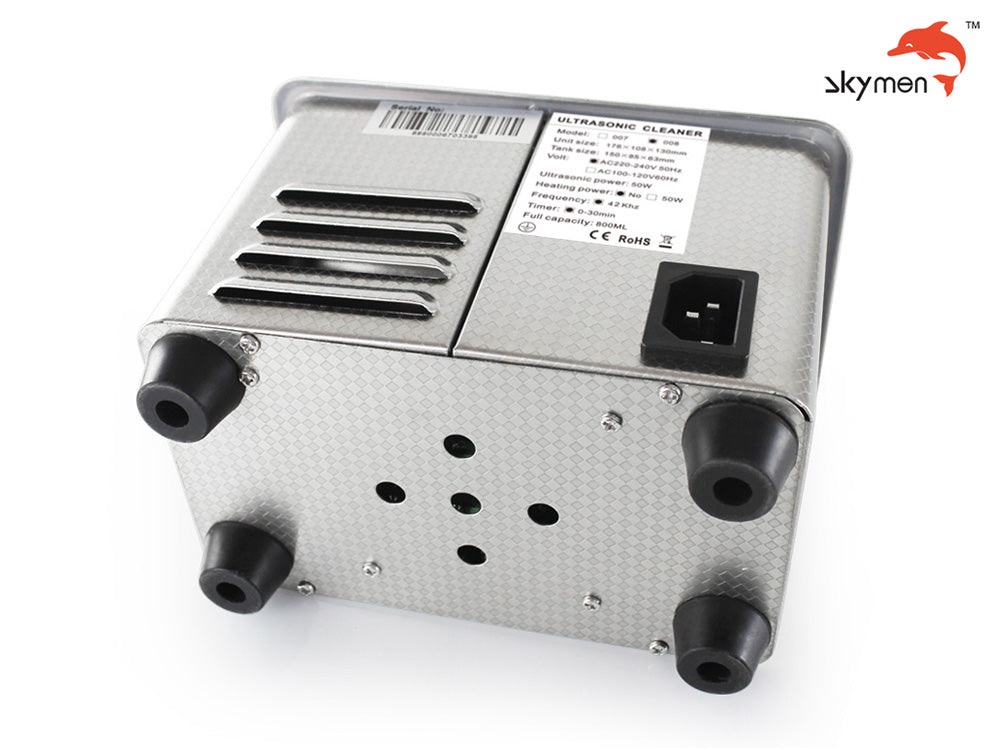 Nettoyeur à Ultrasons - 0.8 L - 40 kHz