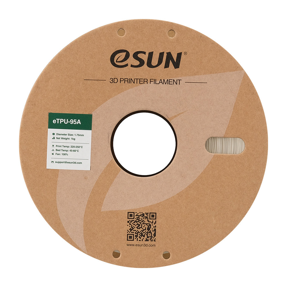 Bobine eSun de eTPU-95A Clear - 1 kg - Packaging