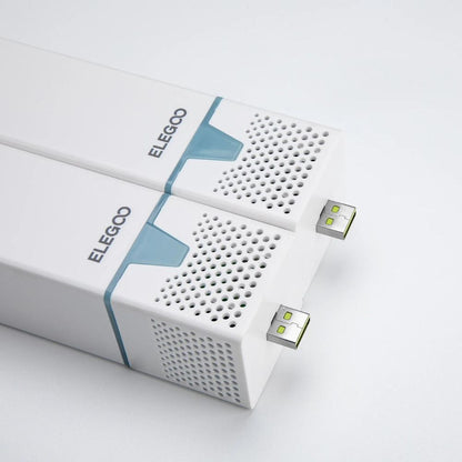 Elegoo - Kit de 2 mini filtres purificateurs d'air avec port USB