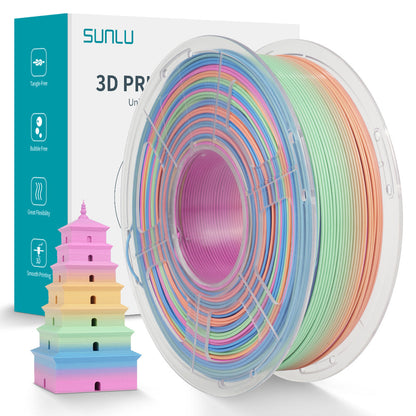 Sunlu - PLA Rainbow -1,75 mm - 1 kg