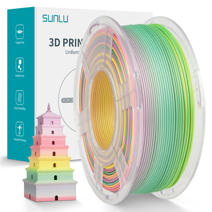 Sunlu - PLA Rainbow -1,75 mm - 1 kg