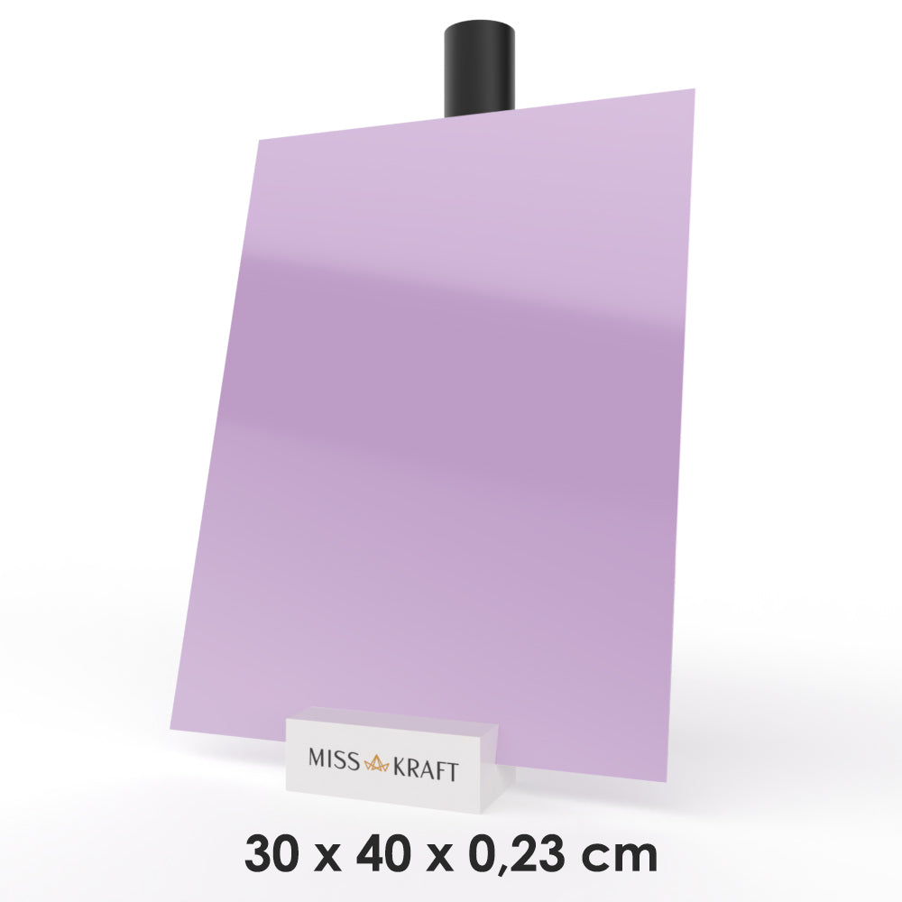 Plaque acrylique MissKraft - Lavande