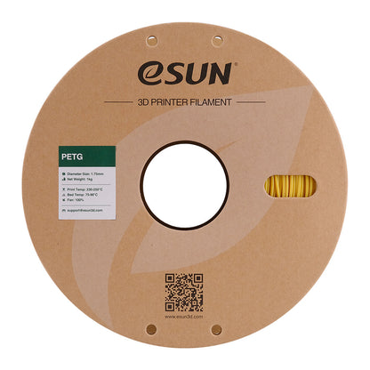 Bobine de PETG eSun Solid Gold - 1kg - Spool de face