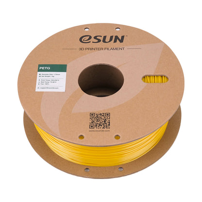 Bobine de PETG eSun Solid Gold - 1kg - Spool couchée