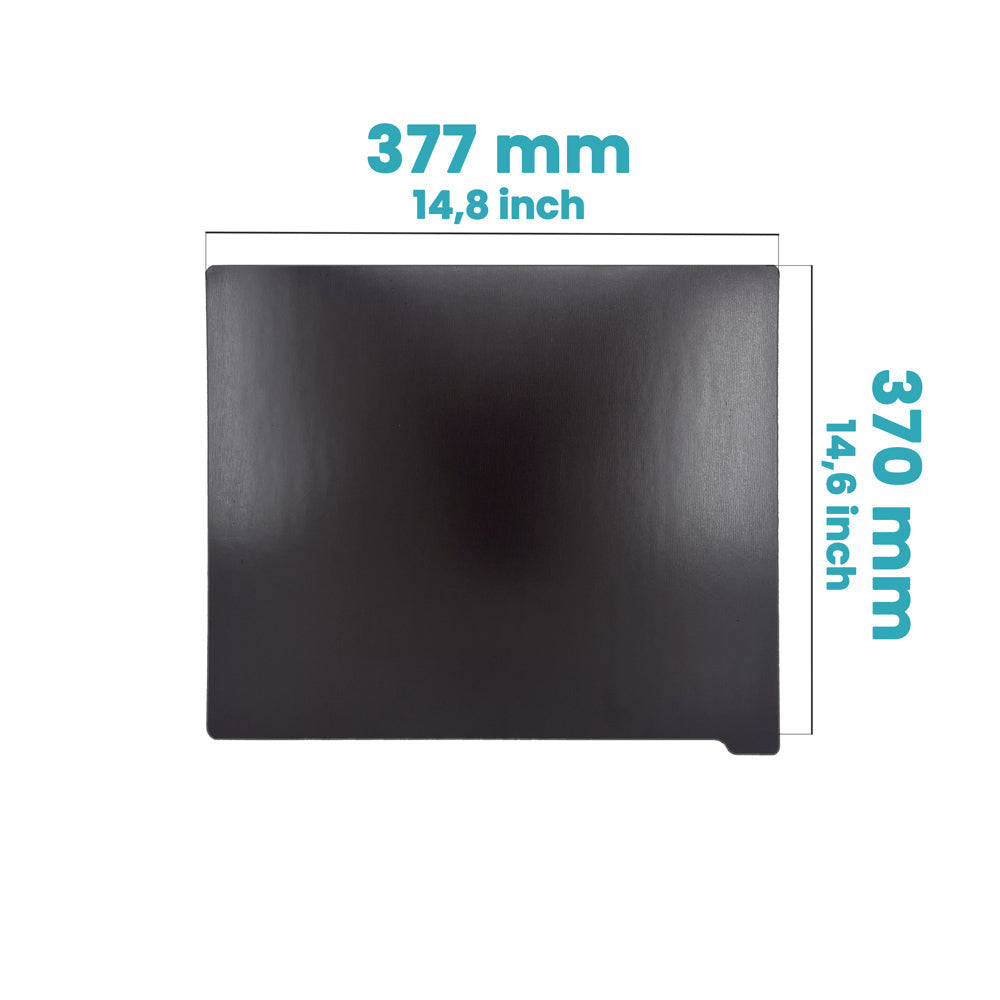 Ziflex - Base Magnétique High Temp 377 x 370 mm - Ender 5 plus