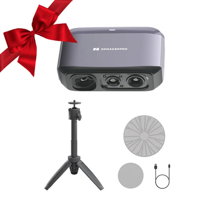 3DMakerPro - Pack Scanner Moose Lite + Trépied + Plateau Tournant