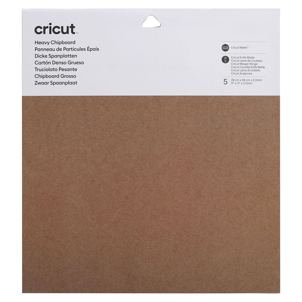 Cricut - Panneau de Particules Epais 2 mm - (28x28cm)
