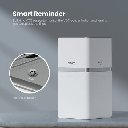 Elegoo - Mars Mate Purificateur d'Air pour Série Saturn & Mars