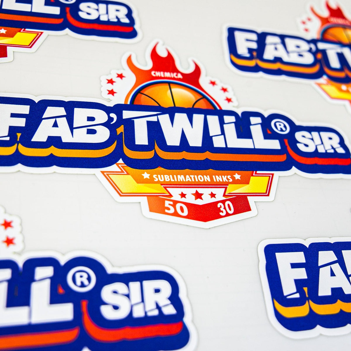 Chemica  - Rouleau Imprimable Fab'Twill SIR par sublimation - 35 cm x 1 m