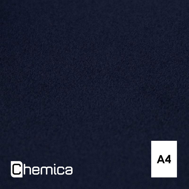 Chemica - Upperflock - Bleu Marine (Navy Blue) - Feuille 30 cm x 20 cm