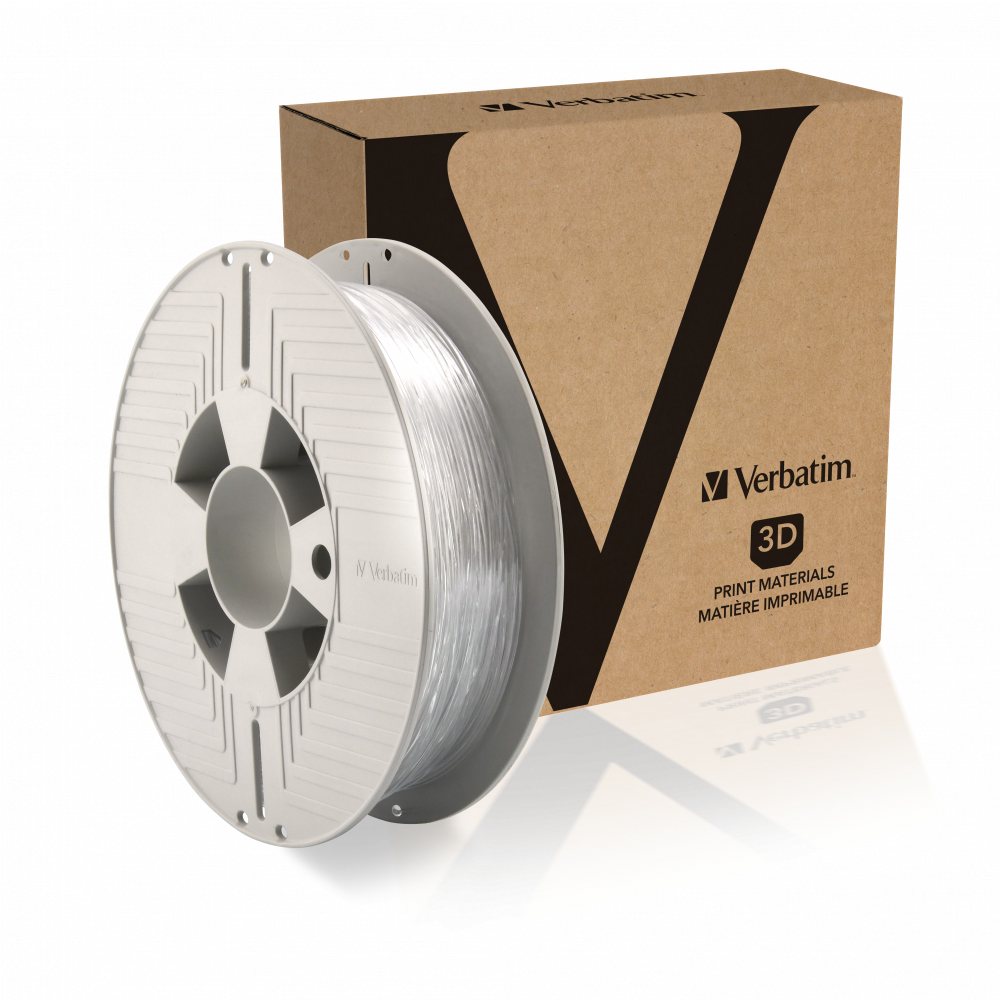 Verbatim - Durabio TM Filament - Transparent - 1.75 mm - 500 g, Filament, Verbatim