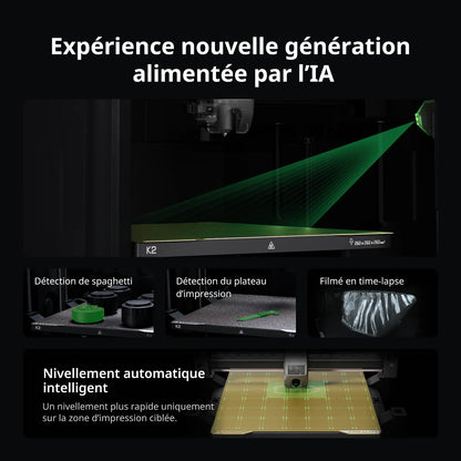 Creality - K2 - Imprimante 3D Fermée Performante