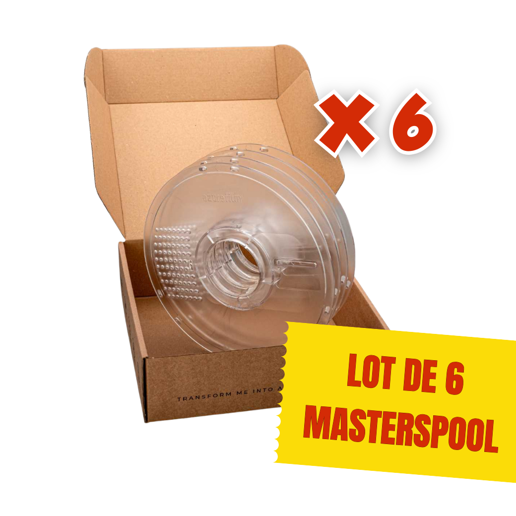 AzureFilm - Lot de 6 Masterspool ♻️ Consignées 🌿