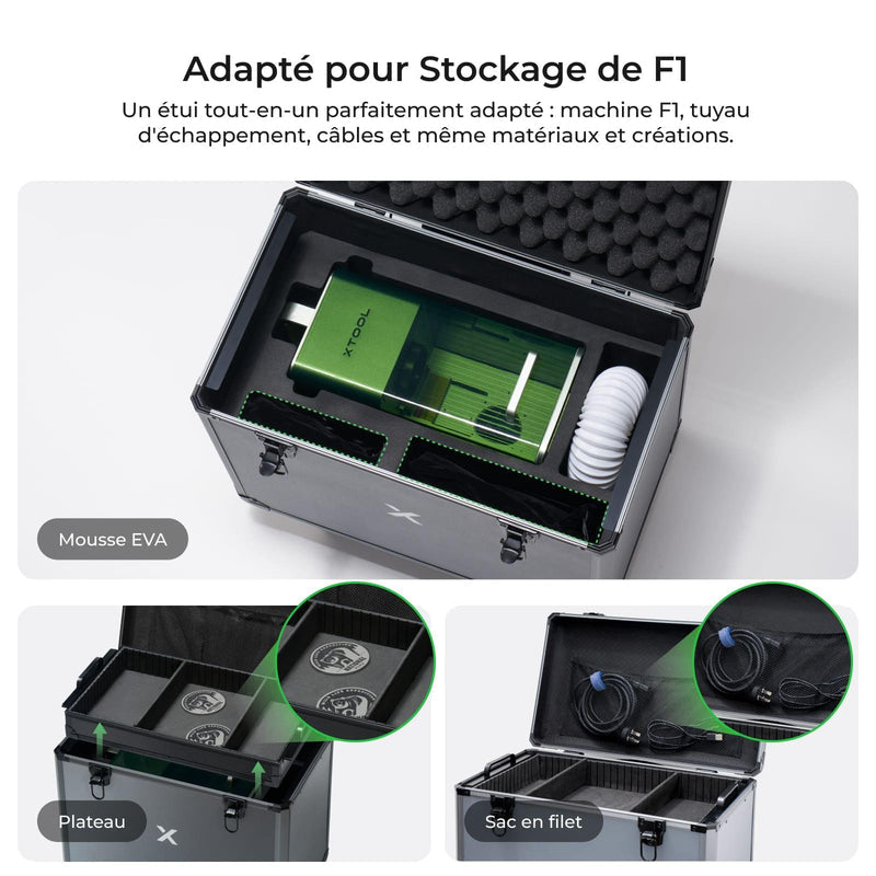 xTool - Valise à roulette pour F1