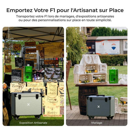 xTool - Valise à roulette pour F1