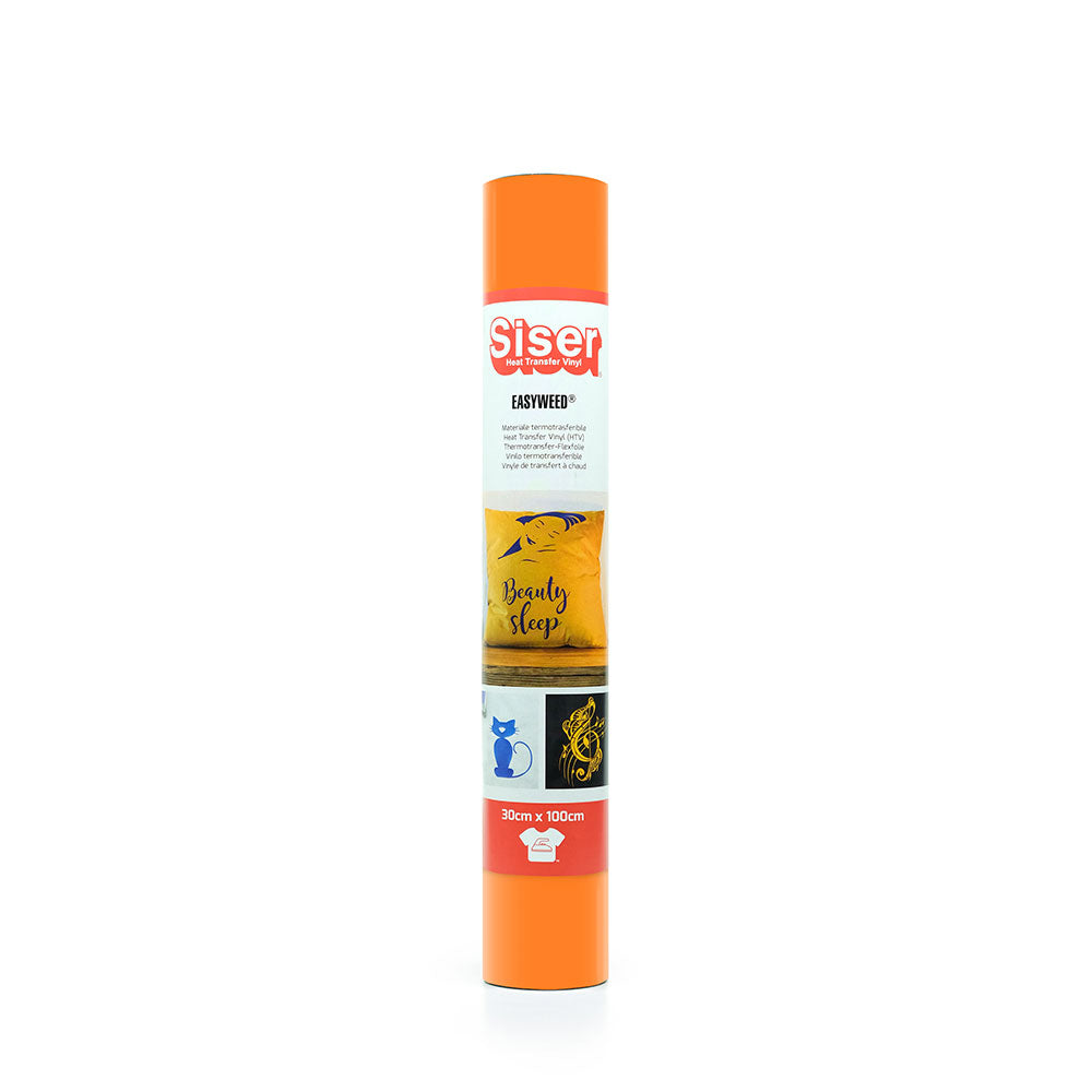 Siser - Basic Flex - Rouleau Thermocollant - (A0006) Orange - 30 x 100 cm
