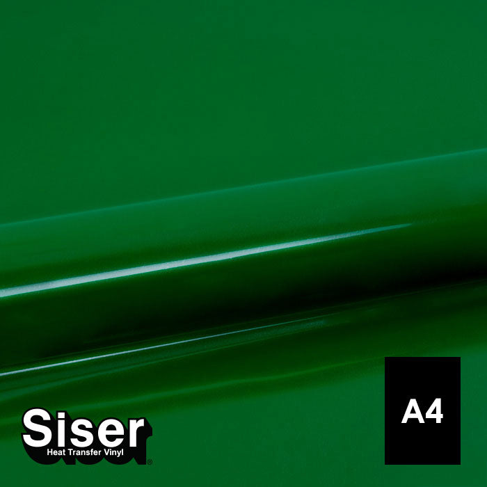 Siser - Basic Flex - Feuille A4 Thermocollant - (A0009) Vert - 20 x 30 cm