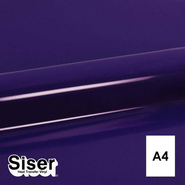 Siser - Basic Flex - Feuille A4 Thermocollant - (A0015) Violet - 20 x 30 cm