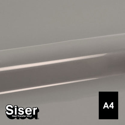 Siser - Basic Flex - Feuille A4 Thermocollant - (A0018) Gris - 20 x 30 cm