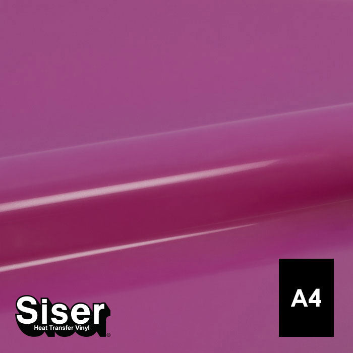 Siser - Basic Flex - Feuille A4 Thermocollant - (A0062) Orchidée - 20 x 30 c