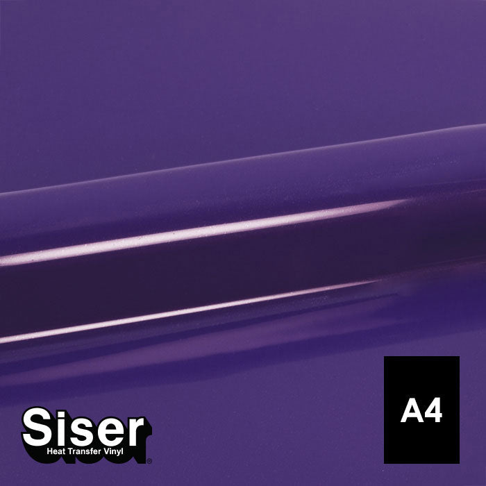 Siser - Basic Flex - Feuille A4 Thermocollant - (A0102) Prune - 20 X 30 cm