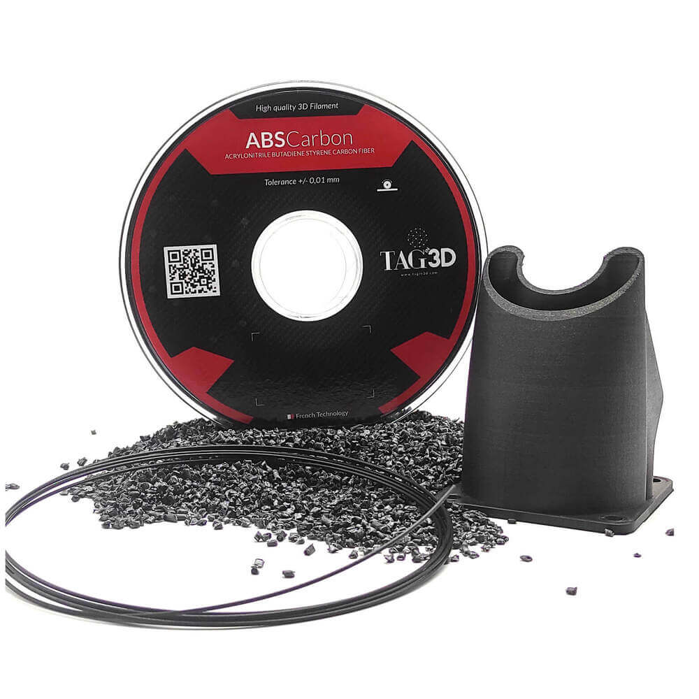 filament ABS TAG3D fibre carbone ATOME3D