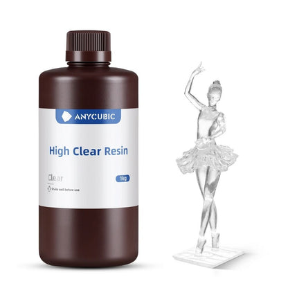 Anycubic - High Clear Resin - Transparent (Clear) - 1 kg