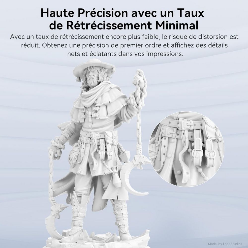 Anycubic - Standard Resin V2 - Blanc (White) - 1 kg