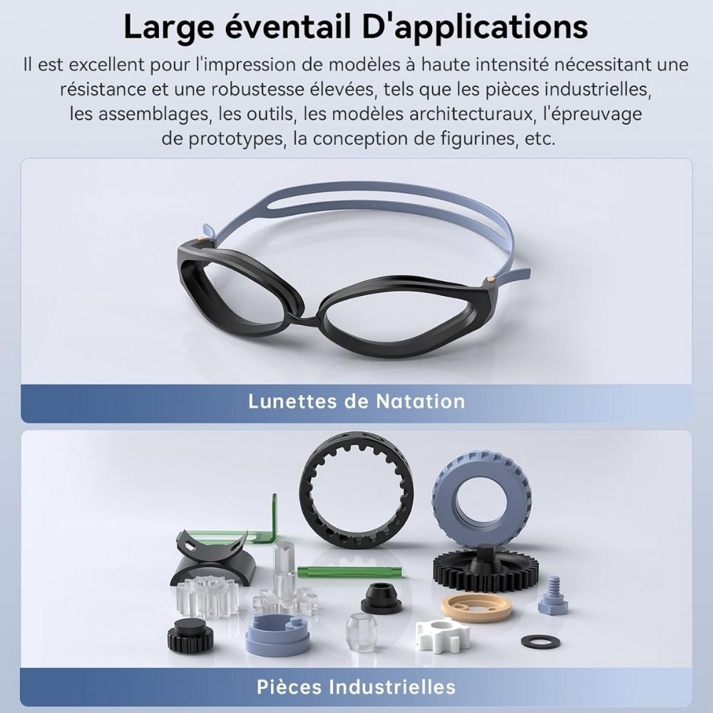 Anycubic - Standard Resin V2 - Noir (Black) - 1 kg